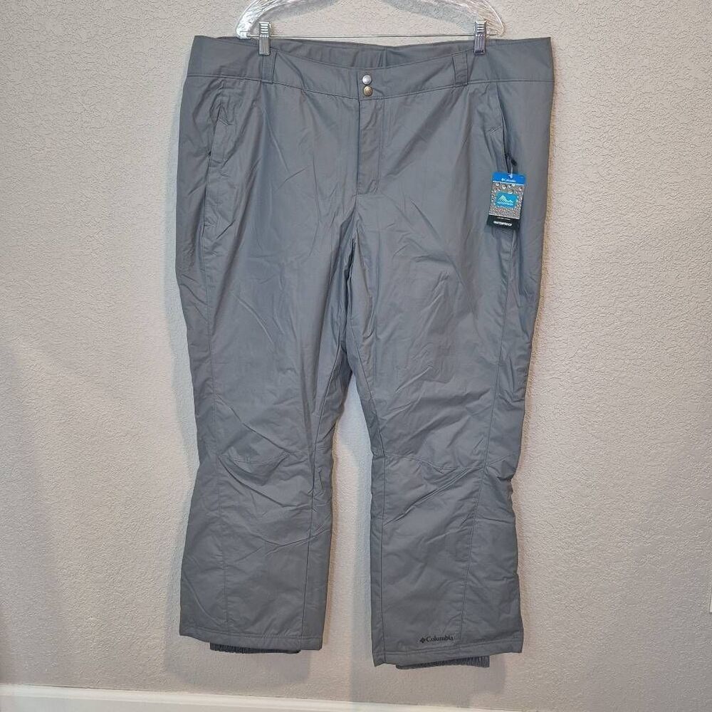 COLUMBIA Women's Size 3XL Modern Mountain 2.0 Insulated Ski Snow Pants Gray